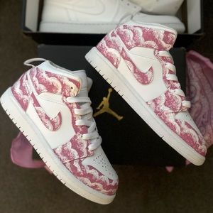 Air Jordan 1 of 1 Pink Clouds Colorway